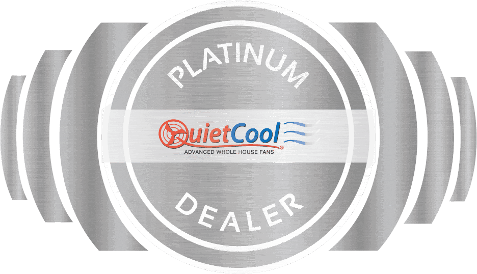 quietcool platinum dealer whole house fan